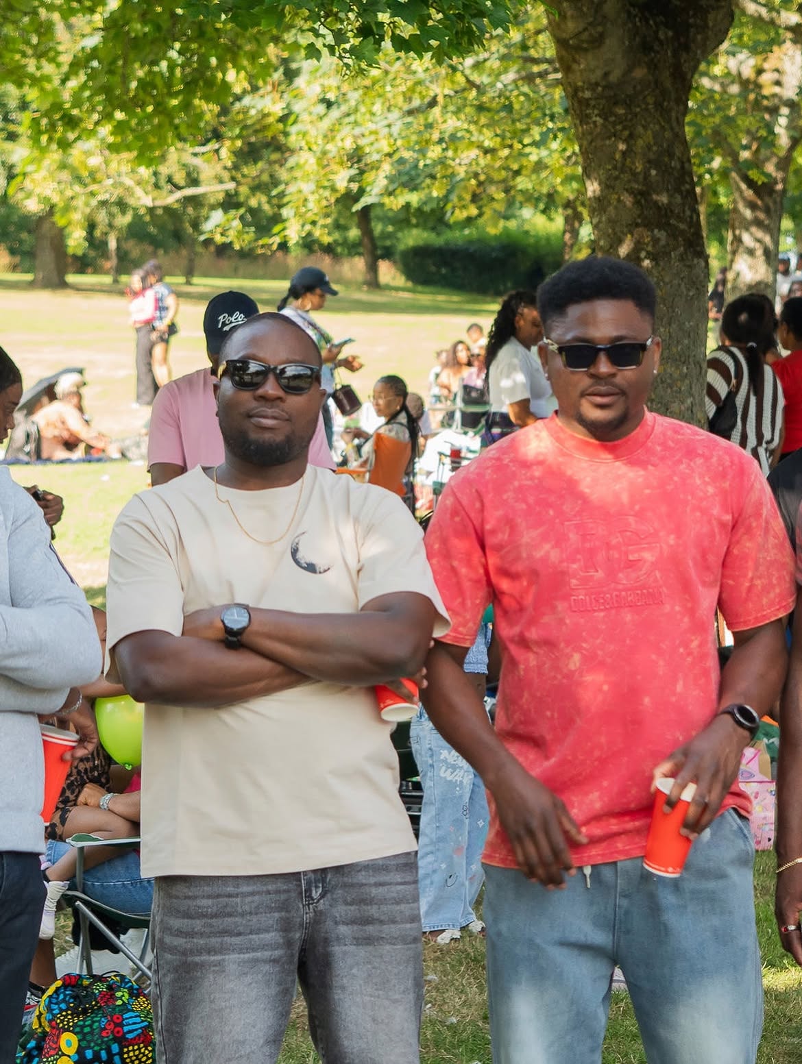 Volunteers at an Unwind with Holla gathering